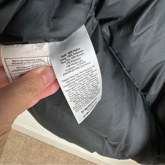 Eddie Bauer Black WeatherEdge Down Parka Winter Coat Jacket M - Picture 14 of 14